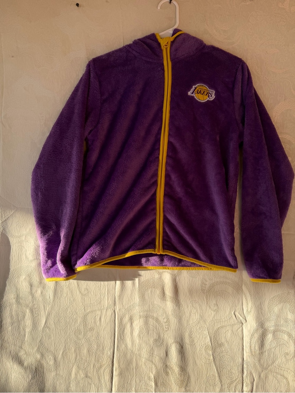 Purple Kids Fleece Hoodie Jacket
